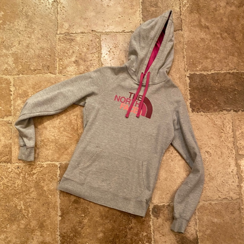 The North Face sweatshirt